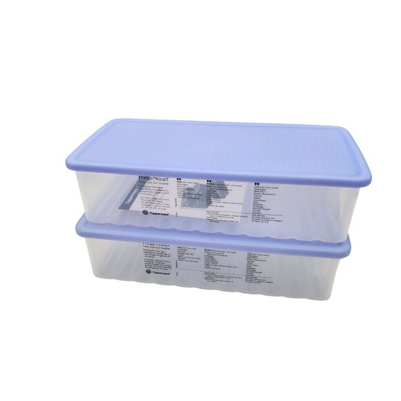 Tupperware FridgeSmart Small Set Of 2 Containers With Lids NEW - Picture 1 of 4